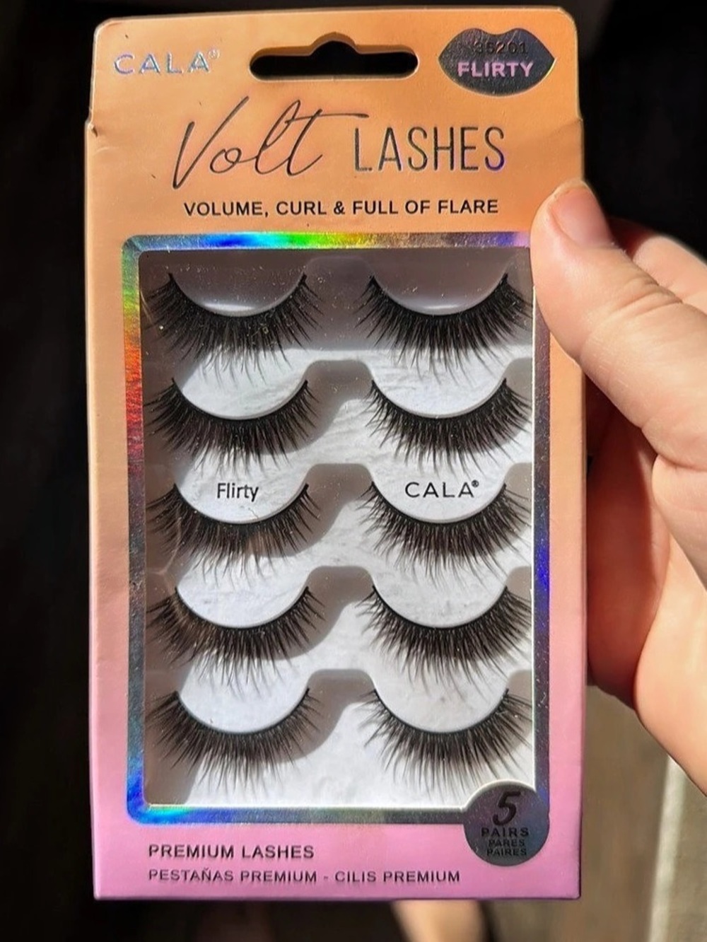 CALA Volt Lashes - Flirty 5-Pair False Eyelashes